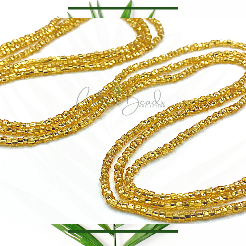 Gold Traditional Tie on Waist Beads