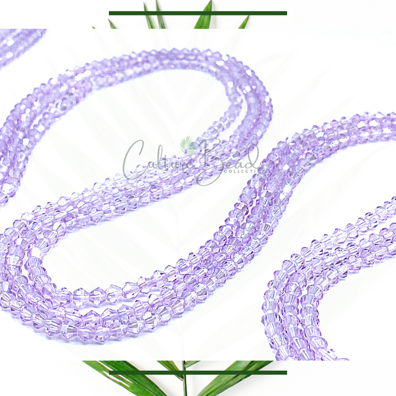 Light Purple Tradional Tie on Waist Beads